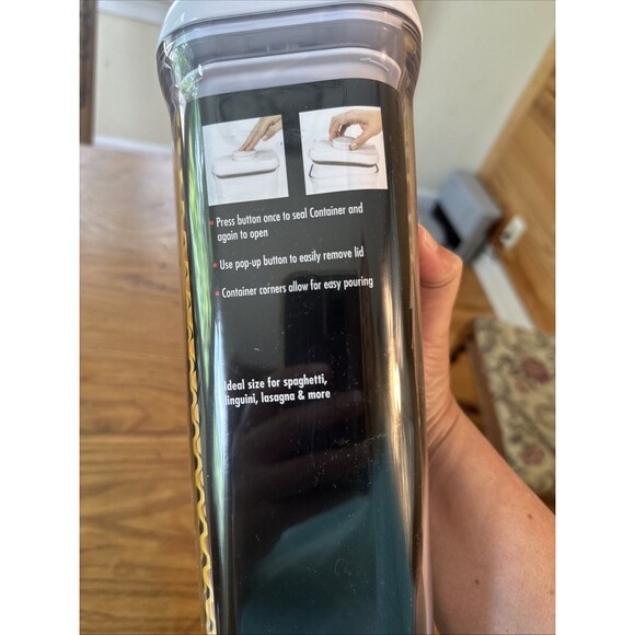 Oxo Pop Container Set 2.1 Quart Each New B1076 Bonus Kitchen Organizer - Picture 6 of 6